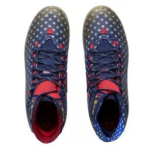 NEW Under Armour Highlight MC LE USA‎ Football Cleats Men's Size 12 3025740-100